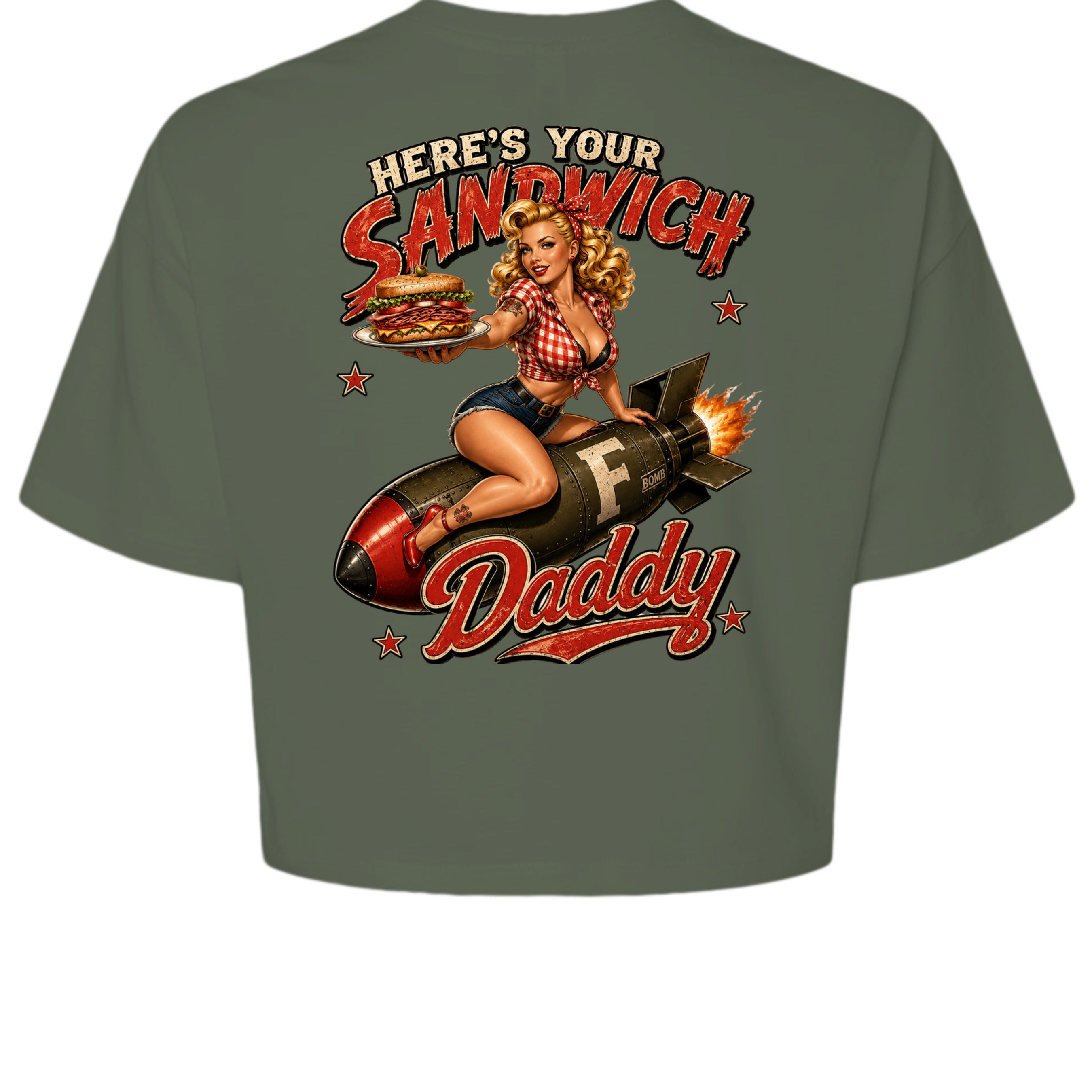 Military Green - 6482 - BACK